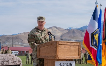 B-Roll- UTNG 1-204th Infantry Regiment Activation Ceremony