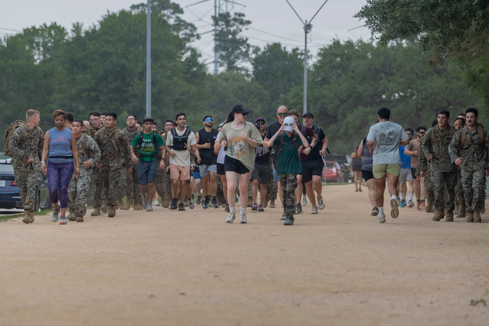 Fleet Week Houston ruck-run