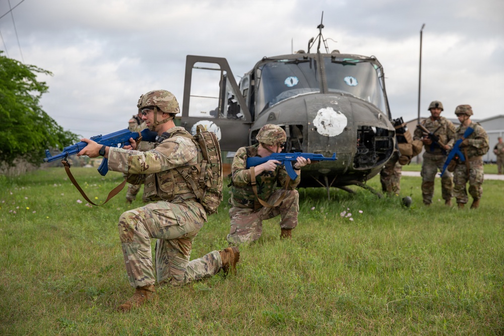 3rd Armored Corps Medical Simulation Training Center conducts Delayed Evacuation Casualty Management exercise
