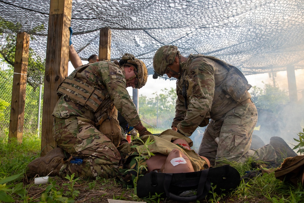 3rd Armored Corps Medical Simulation Training Center conducts Delayed Evacuation Casualty Management exercise