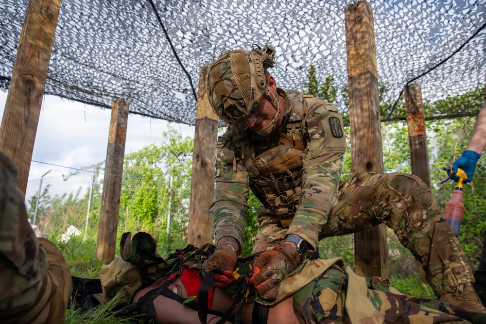 3rd Armored Corps Medical Simulation Training Center conducts Delayed Evacuation Casualty Management exercise