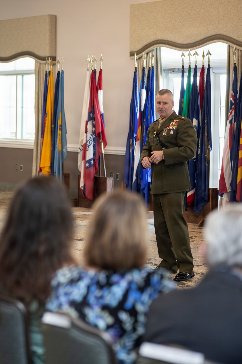 Brig. Gen. Robert B. Finneran promotion ceremony