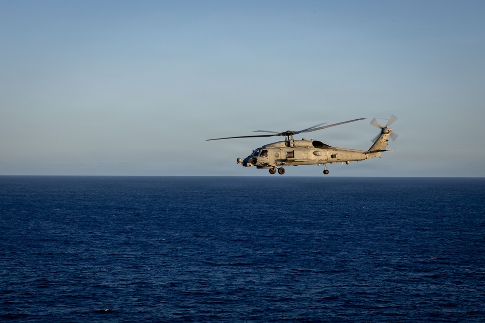 Daily Operations Aboard USS George H.W. Bush (CVN 77)