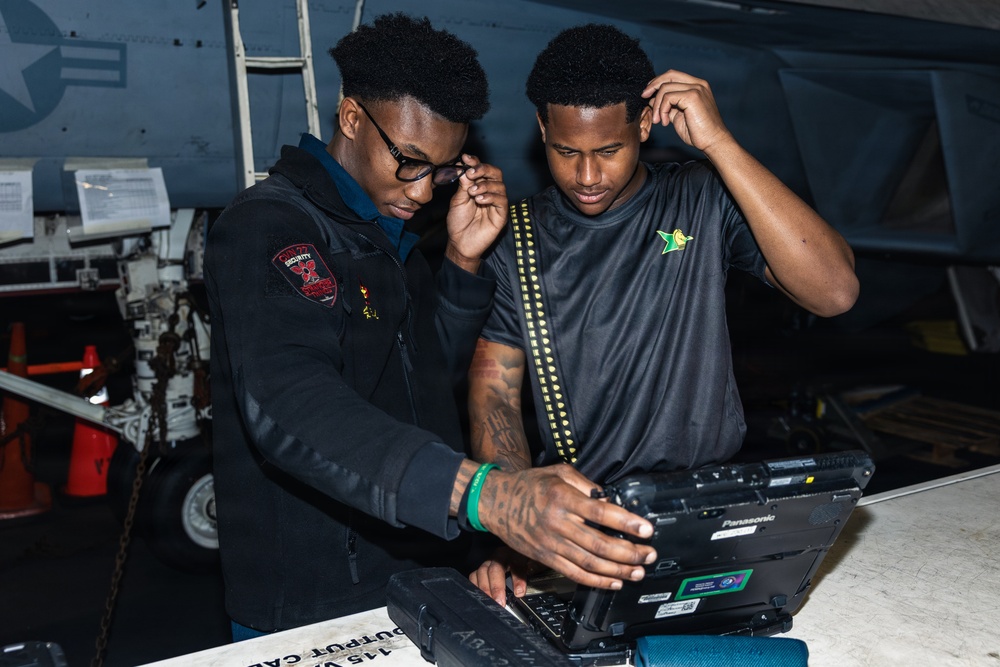 Daily Operations Aboard USS George H.W. Bush (CVN 77)