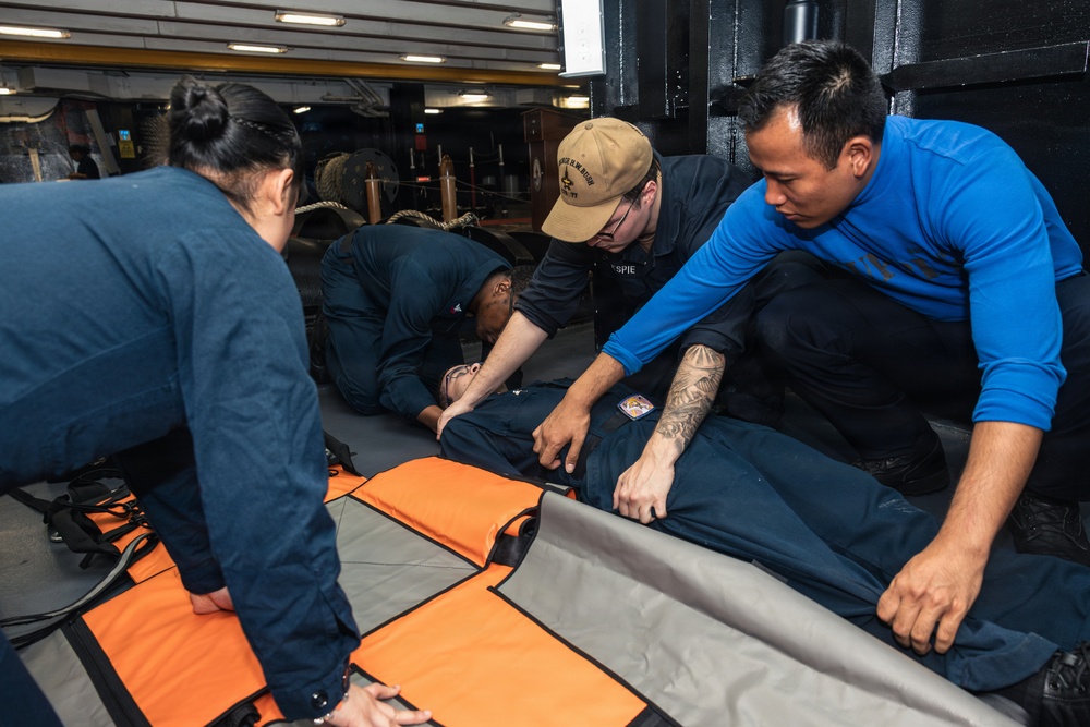 Daily Operations Aboard USS George H.W. Bush (CVN 77)