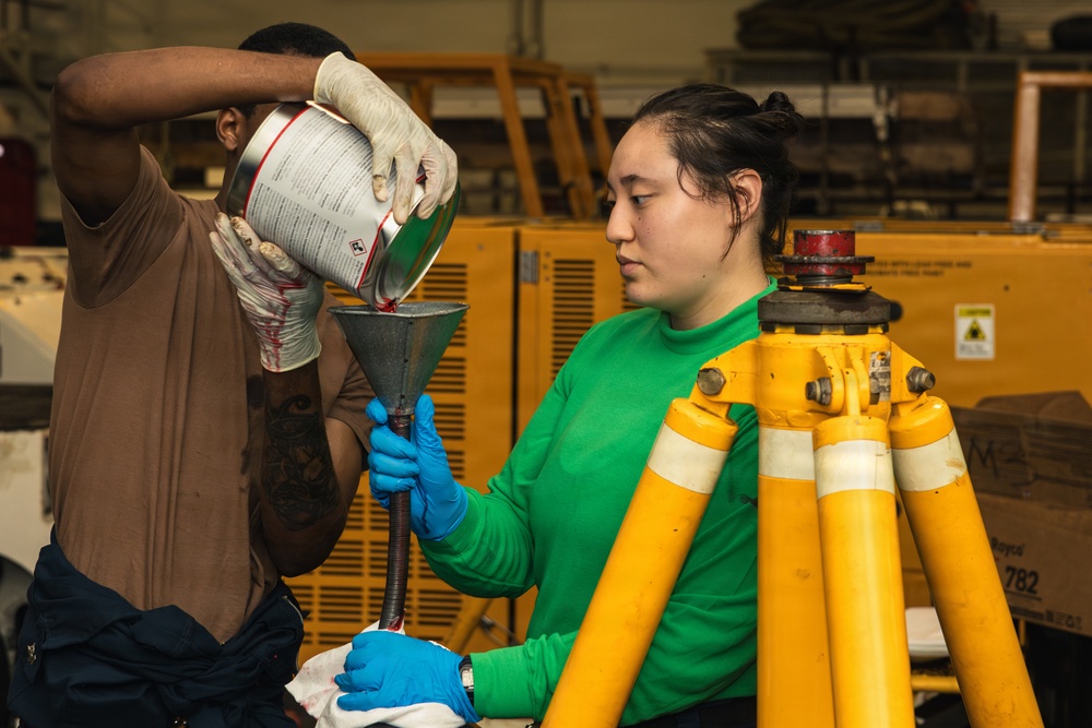 Daily Operations Aboard USS George H.W. Bush (CVN 77)