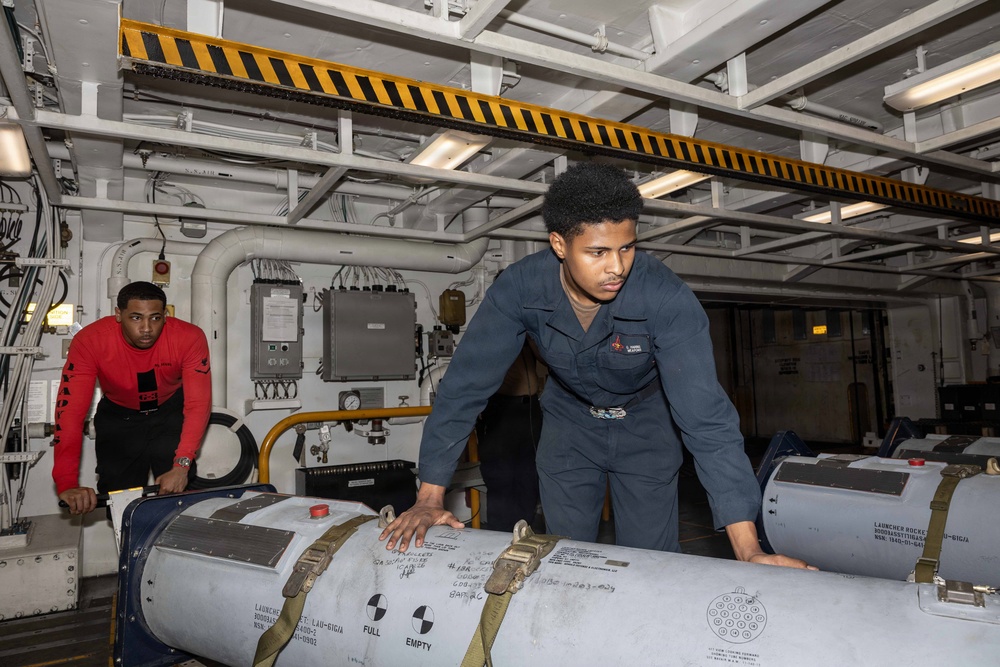 Daily Operations Aboard USS George H.W. Bush (CVN 77)