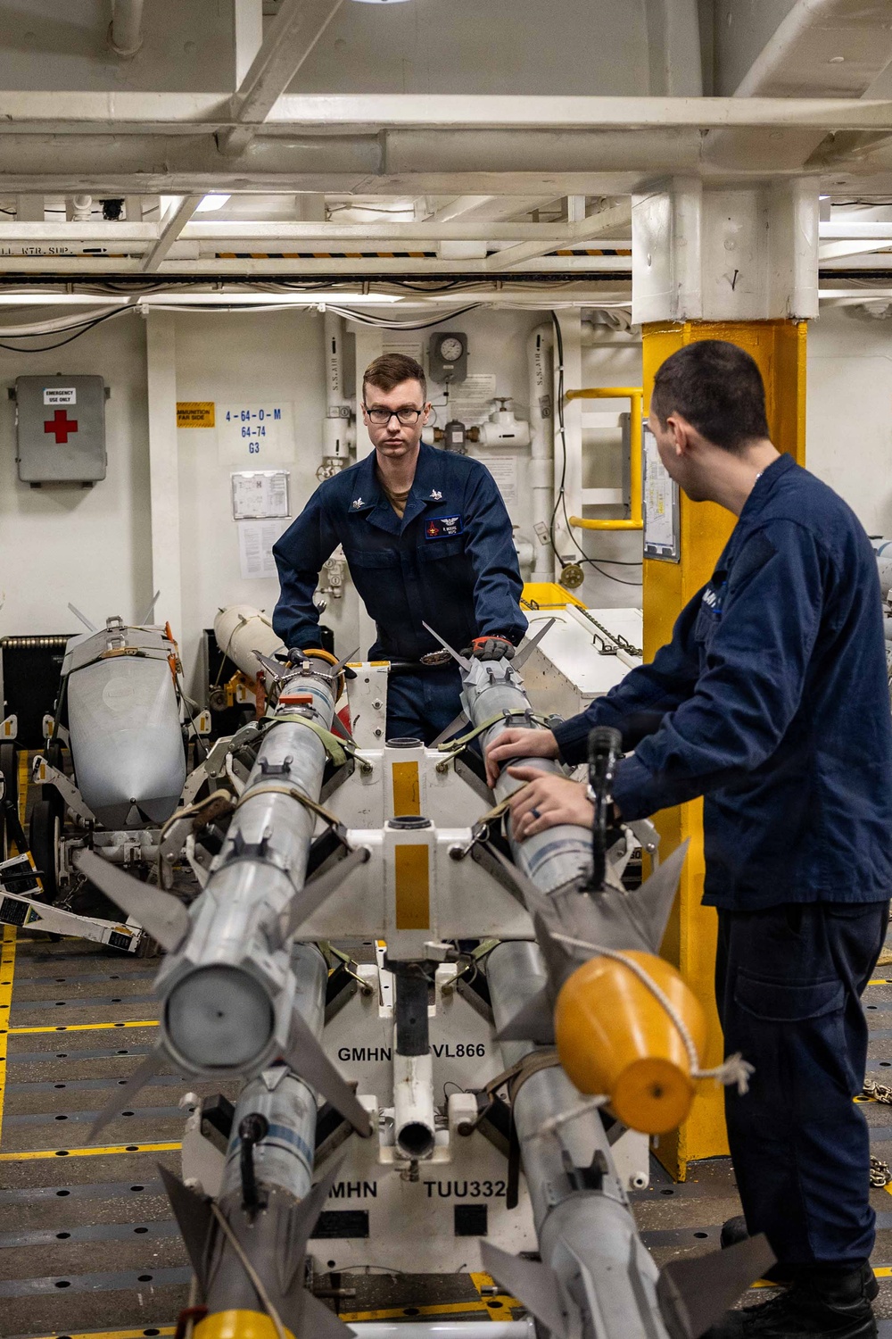 Daily Operations Aboard USS George H.W. Bush (CVN 77)
