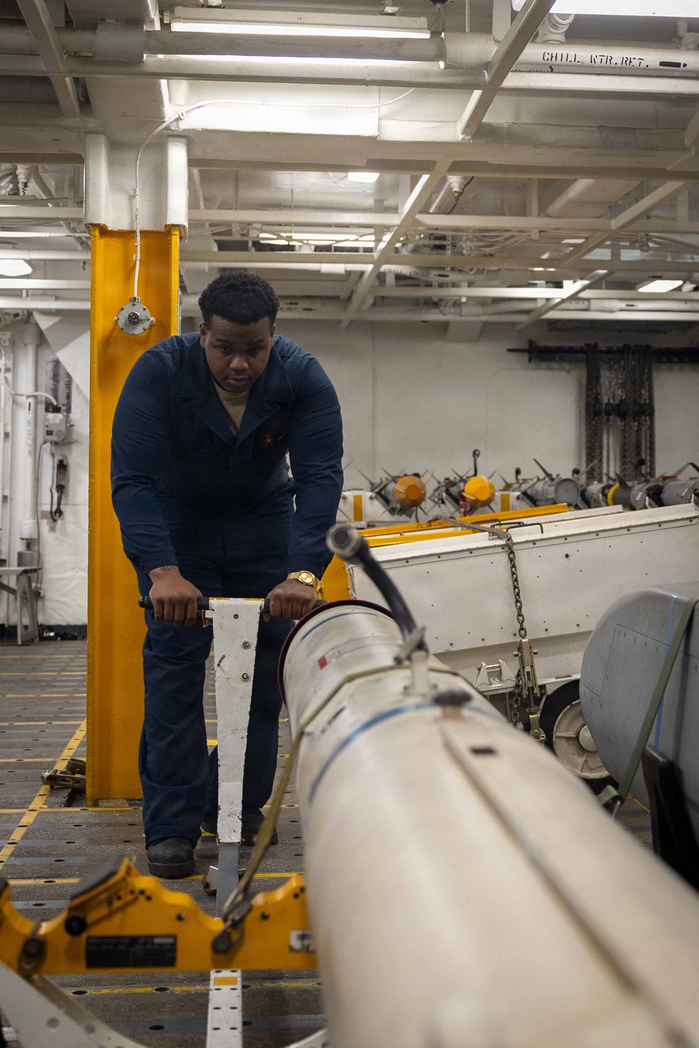 Daily Operations Aboard USS George H.W. Bush (CVN 77)