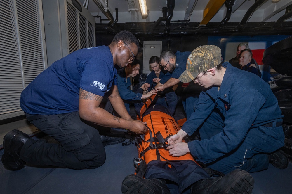 Daily Operations Aboard USS George H.W. Bush (CVN 77)