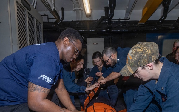 Daily Operations Aboard USS George H.W. Bush (CVN 77)