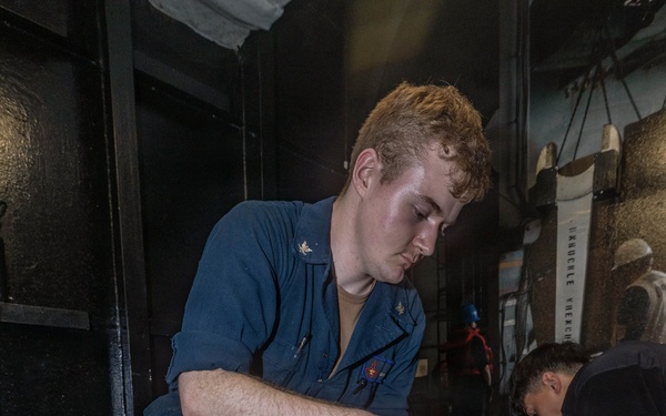 Daily Operations Aboard USS George H.W. Bush (CVN 77)