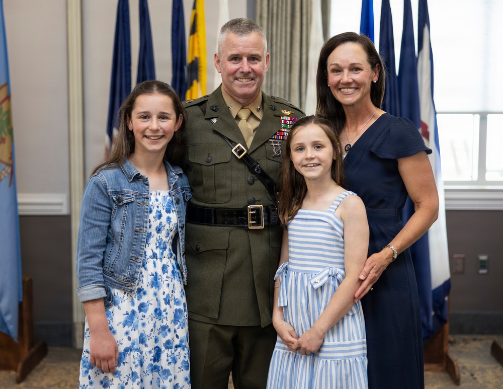 Brig. Gen. Robert B. Finneran promotion ceremony