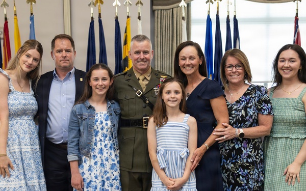 Brig. Gen. Robert B. Finneran promotion ceremony