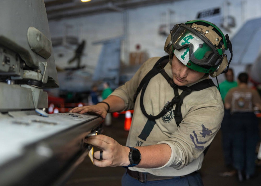 Daily Operations Aboard USS George H.W. Bush (CVN 77)
