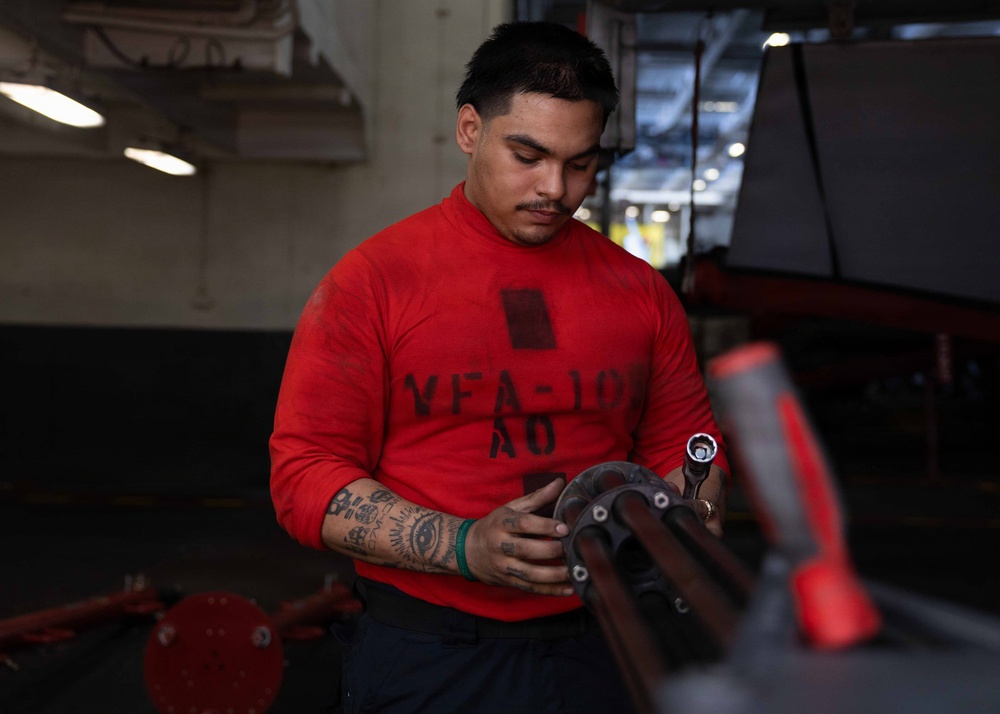 Daily Operations Aboard USS George H.W. Bush (CVN 77)