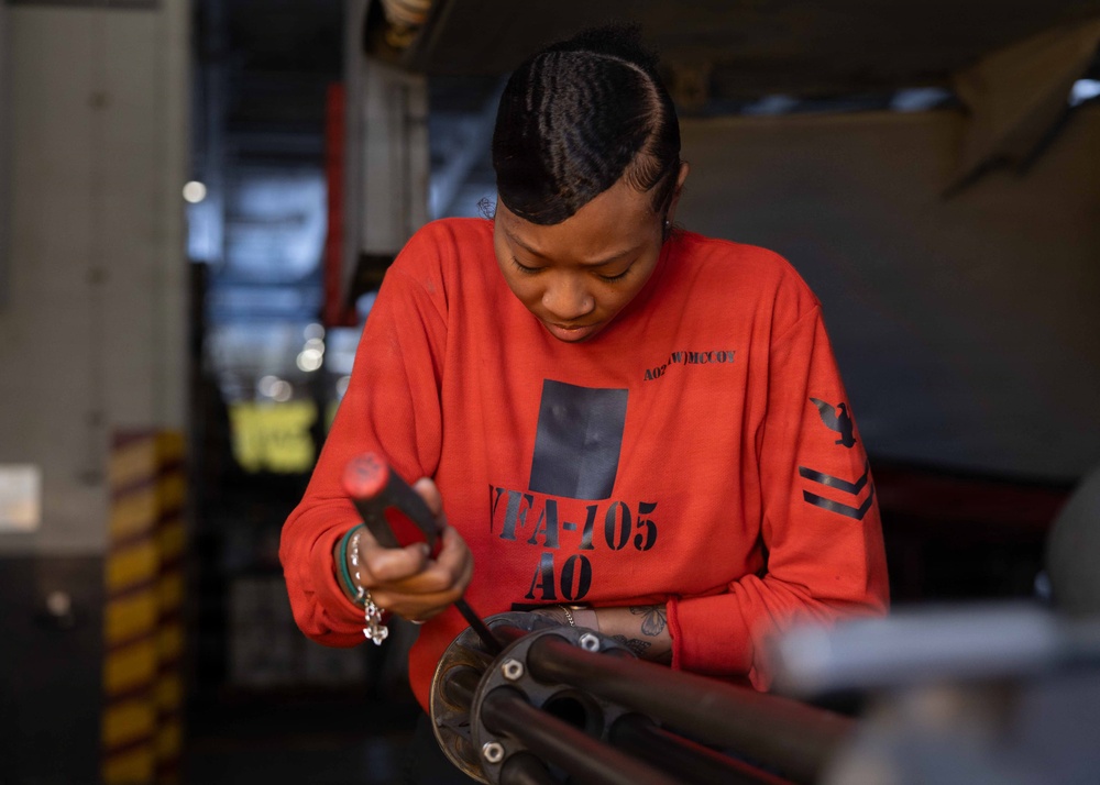 Daily Operations Aboard USS George H.W. Bush (CVN 77)