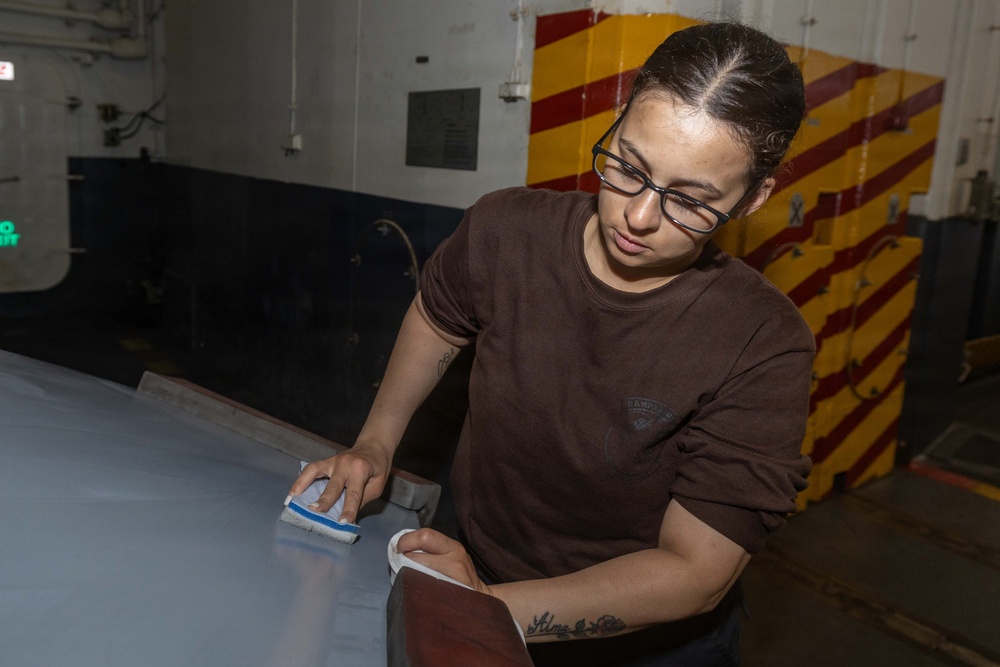 Daily Operations Aboard USS George H.W. Bush (CVN 77)