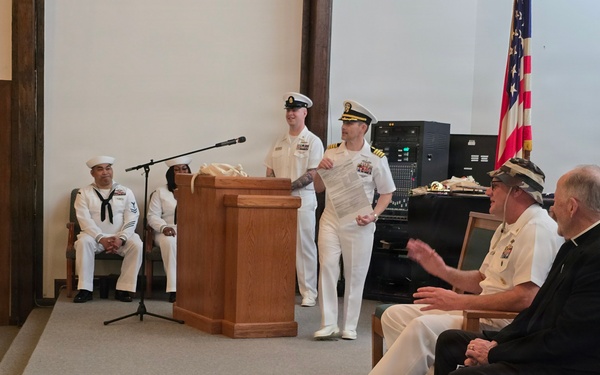 NMRLC Command Master Chief Brandon L. Lindbeck Retires after 30 Years of Service