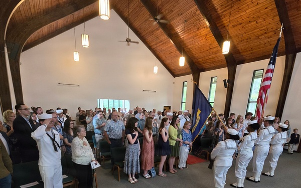 NMRLC Command Master Chief Brandon L. Lindbeck Retires after 30 Years of Service