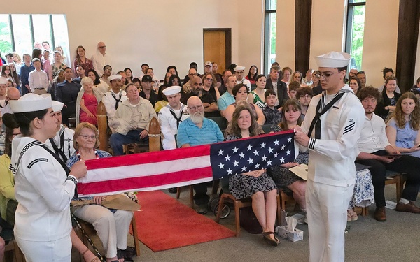 NMRLC Command Master Chief Brandon L. Lindbeck Retires after 30 Years of Service