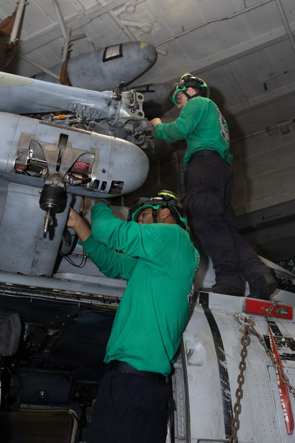 Daily Operations Aboard USS George H.W. Bush (CVN 77)