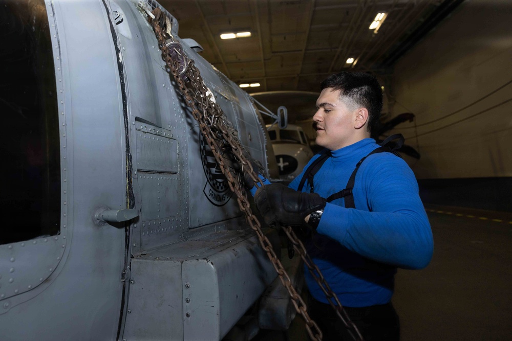 Daily Operations Aboard USS George H.W. Bush (CVN 77)