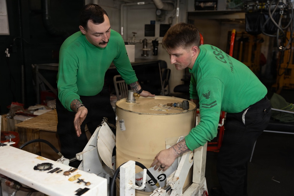 Daily Operations Aboard USS George H.W. Bush (CVN 77)