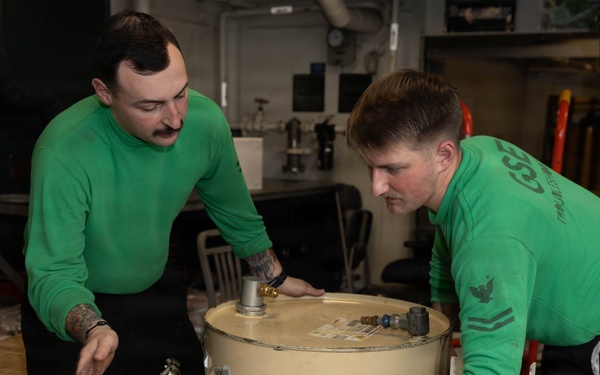 Daily Operations Aboard USS George H.W. Bush (CVN 77)