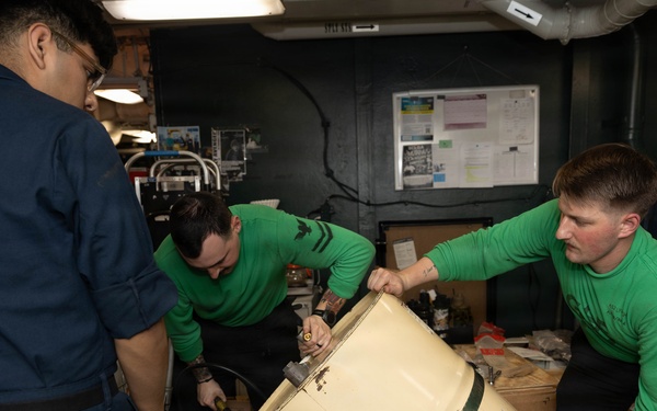 Daily Operations Aboard USS George H.W. Bush (CVN 77)