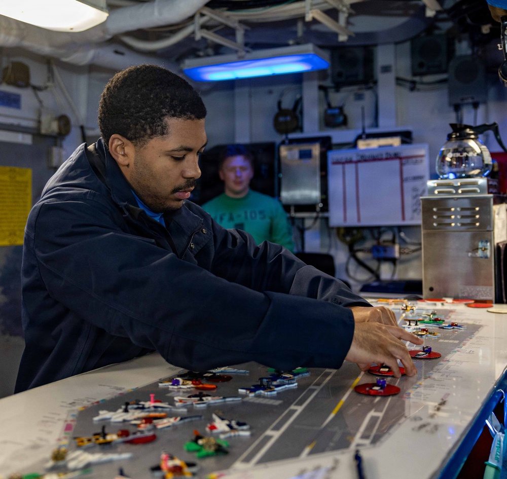 Daily Operations Aboard USS George H.W. Bush (CVN 77)