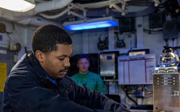 Daily Operations Aboard USS George H.W. Bush (CVN 77)