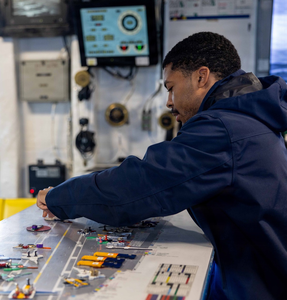 Daily Operations Aboard USS George H.W. Bush (CVN 77)