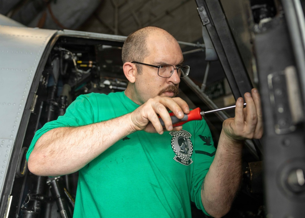 Daily Operations Aboard USS George H.W. Bush (CVN 77)
