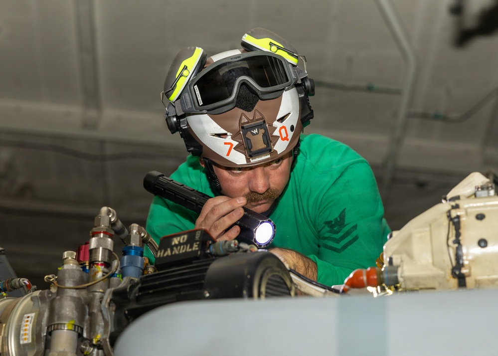 Daily Operations Aboard USS George H.W. Bush (CVN 77)