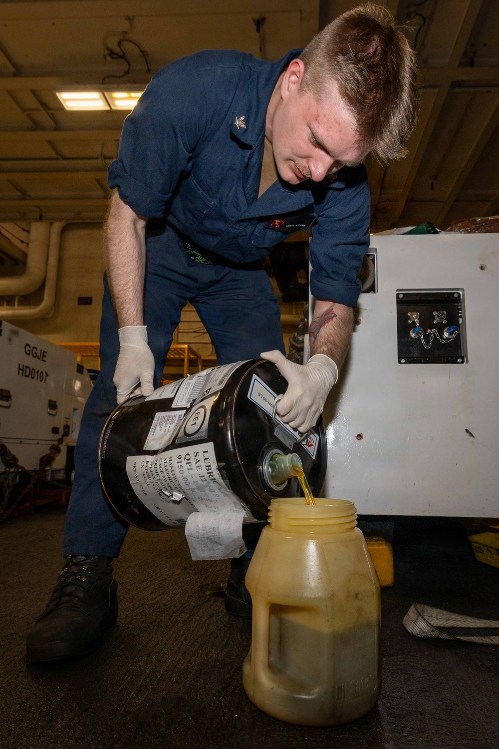 Daily Operations Aboard USS George H.W. Bush (CVN 77)