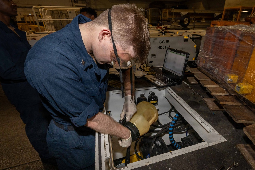 Daily Operations Aboard USS George H.W. Bush (CVN 77)