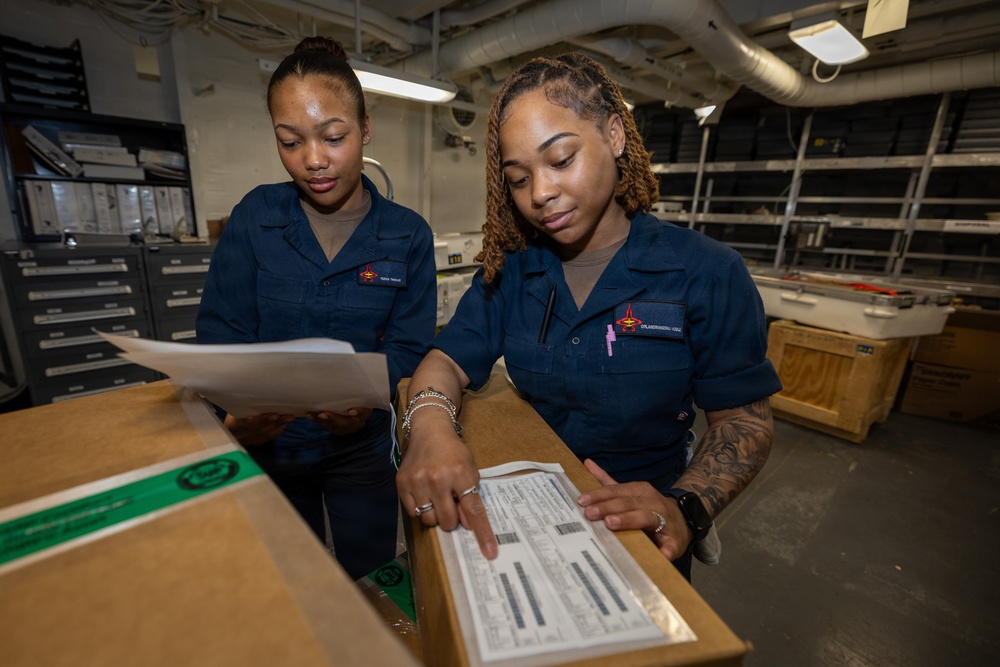 Daily Operations Aboard USS George H.W. Bush (CVN 77)