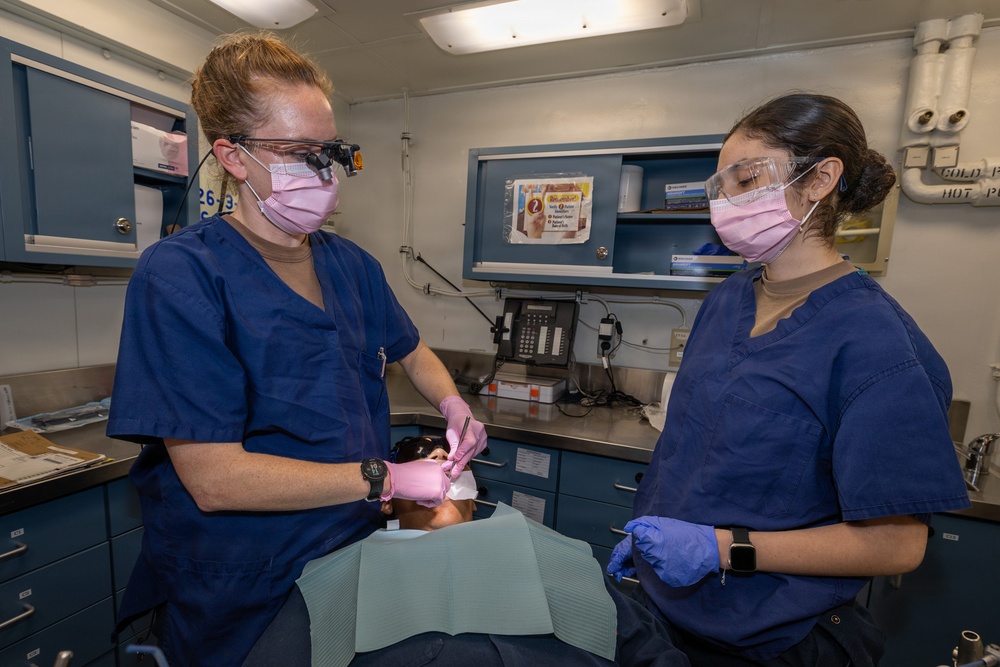 Daily Operations Aboard USS George H.W. Bush (CVN 77)