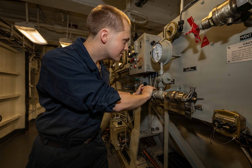 Daily Operations Aboard USS George H.W. Bush (CVN 77)