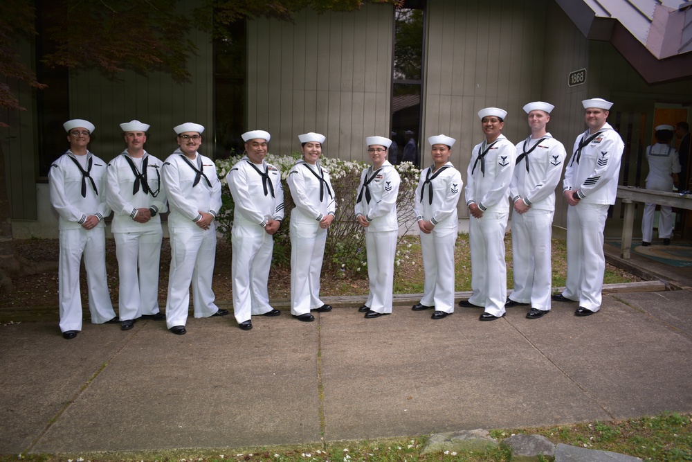 NMRLC Command Master Chief Brandon L. Lindbeck Retires after 30 Years of Service