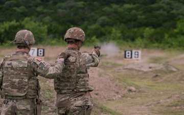 Soldiers from the 316th ESC qualify at ranges