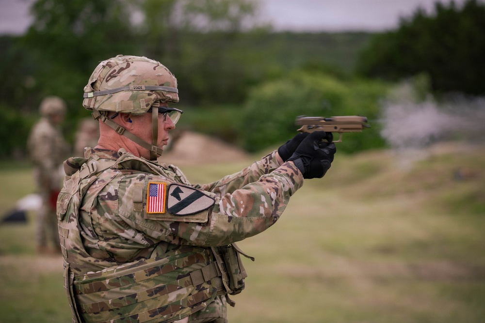 Soldiers from the 316th ESC qualify at ranges