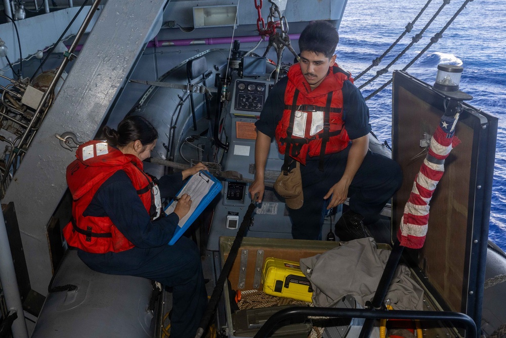 Daily Operations Aboard USS George H.W. Bush (CVN 77)