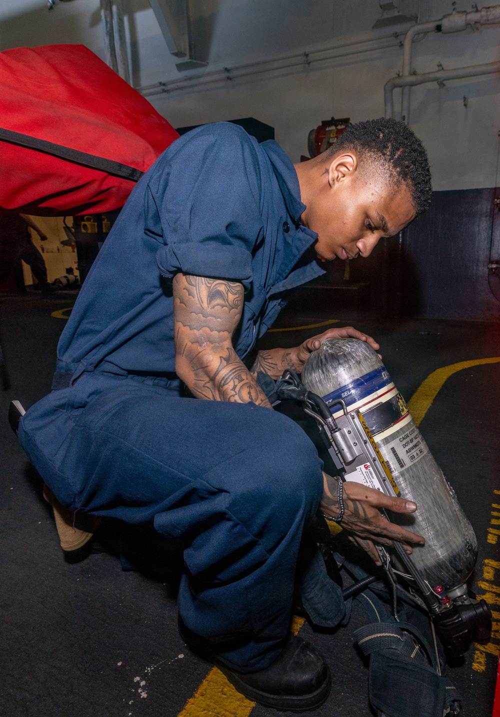 Daily Operations Aboard USS George H.W. Bush (CVN 77)