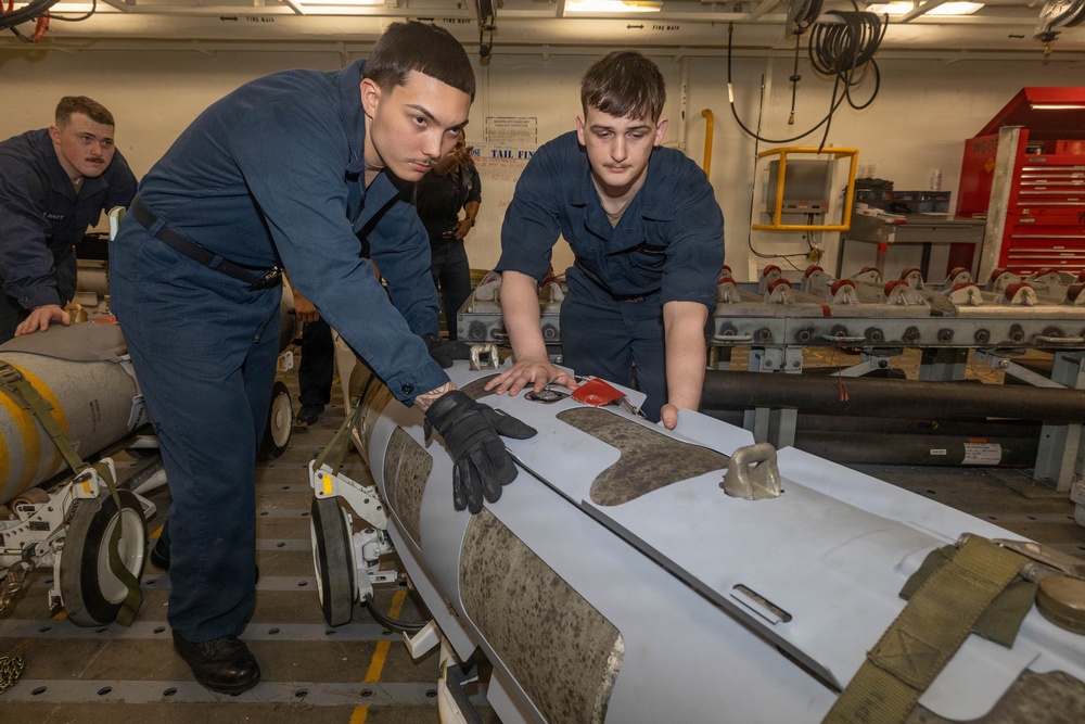 Daily Operations Aboard USS George H.W. Bush (CVN 77)