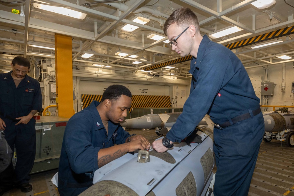 Daily Operations Aboard USS George H.W. Bush (CVN 77)