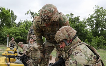 Soldiers from the 316th ESC qualify at ranges