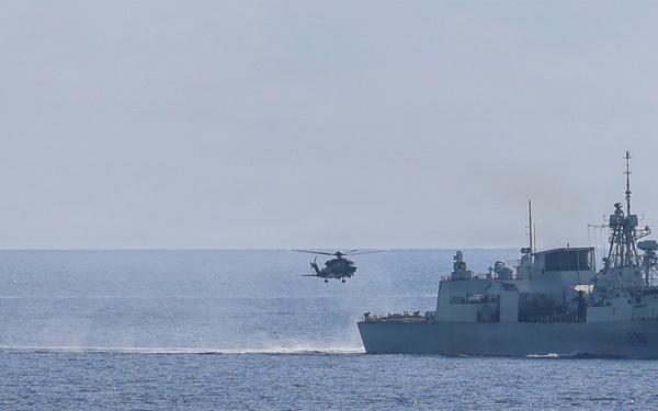 Australia, Canada, and U.S. conduct multilateral operations in South China Sea