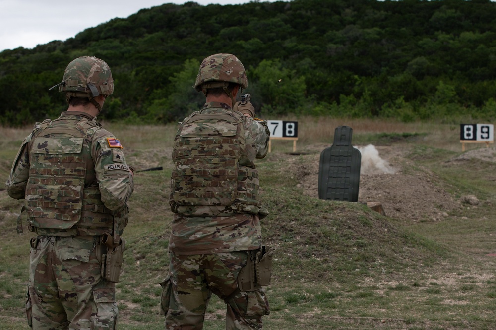 Soldiers from the 316th ESC qualify at ranges